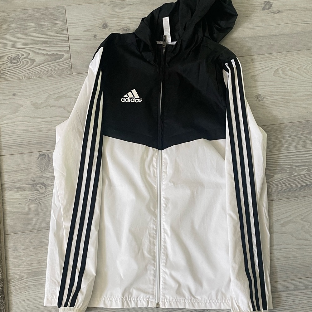 Adidas Monochrome Hooded Jacket
